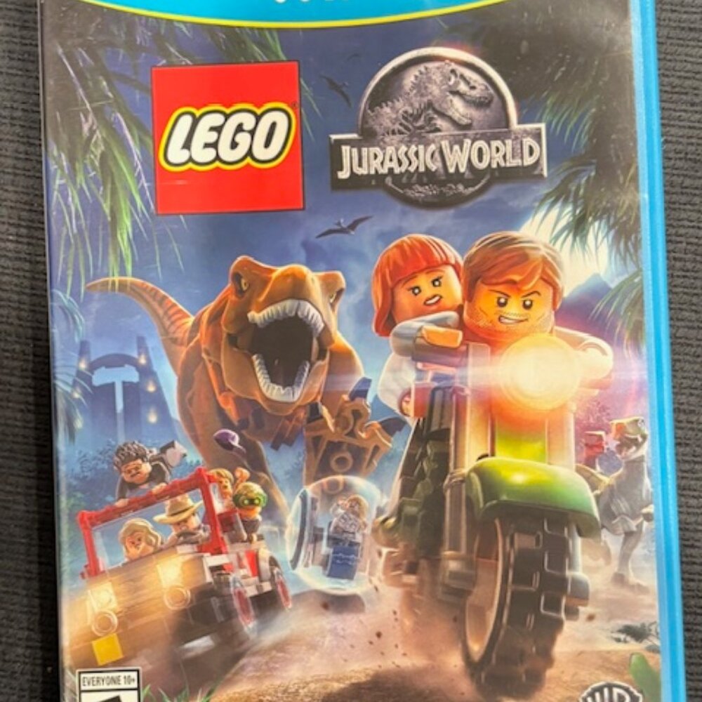 wii u game Lego Jurassic world